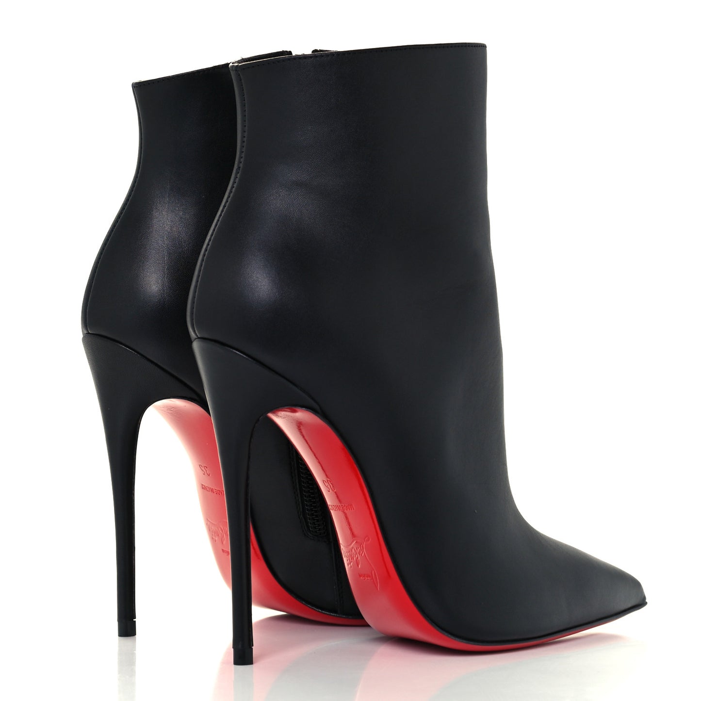 Calfskin So Kate Booty 100 Ankle Boots 35 Black