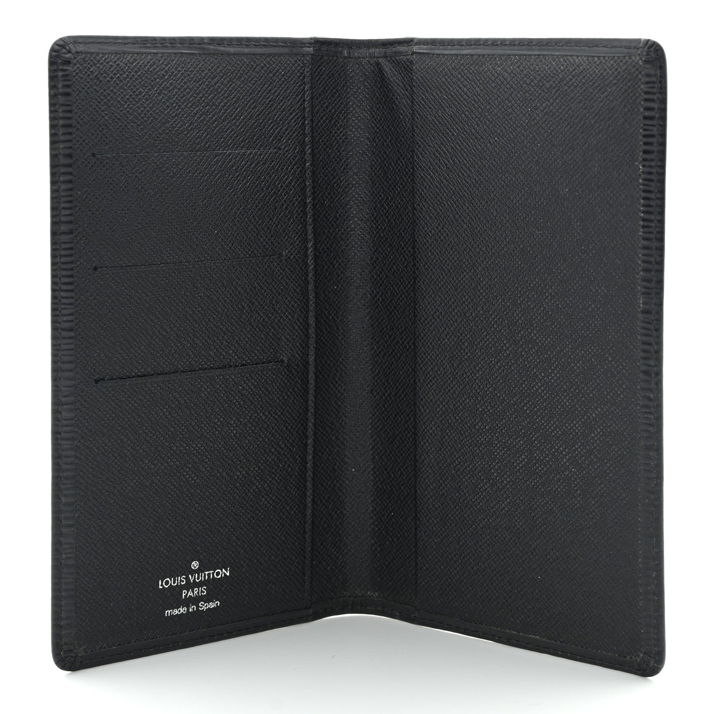 Epi Checkbook Organizer Wallet Black