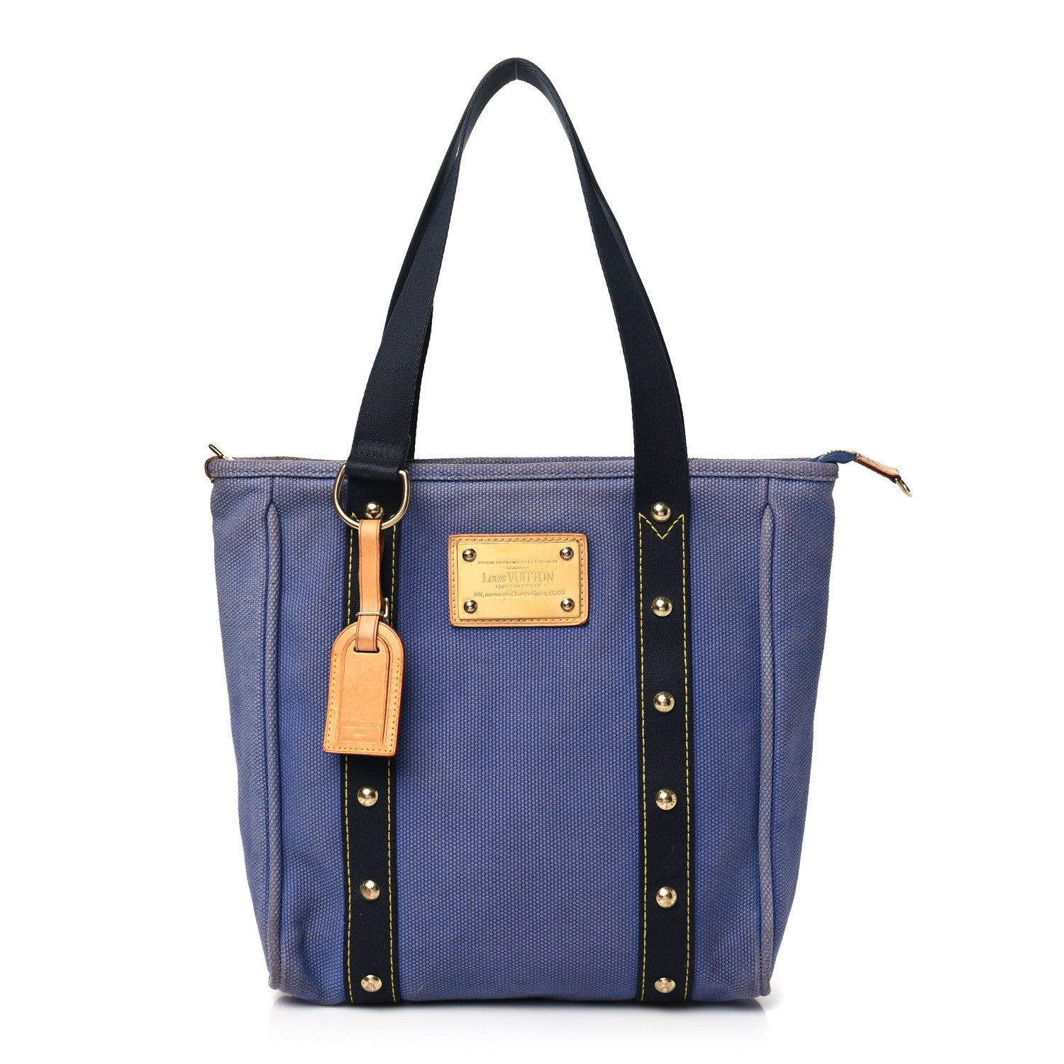 Louis Vuitton Toile Antigua Cabas MM Blue 1 of 11