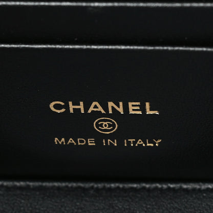 Chanel Caviar Quilted Coco Bracelet Vanity Case With Chain Black 7 of 11