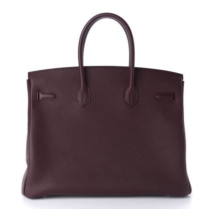 Hermes Togo Birkin 35 Bordeaux 5 of 33