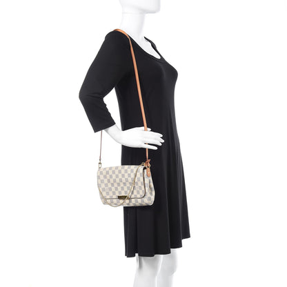 Louis Vuitton Damier Azur Favorite MM 2 of 13