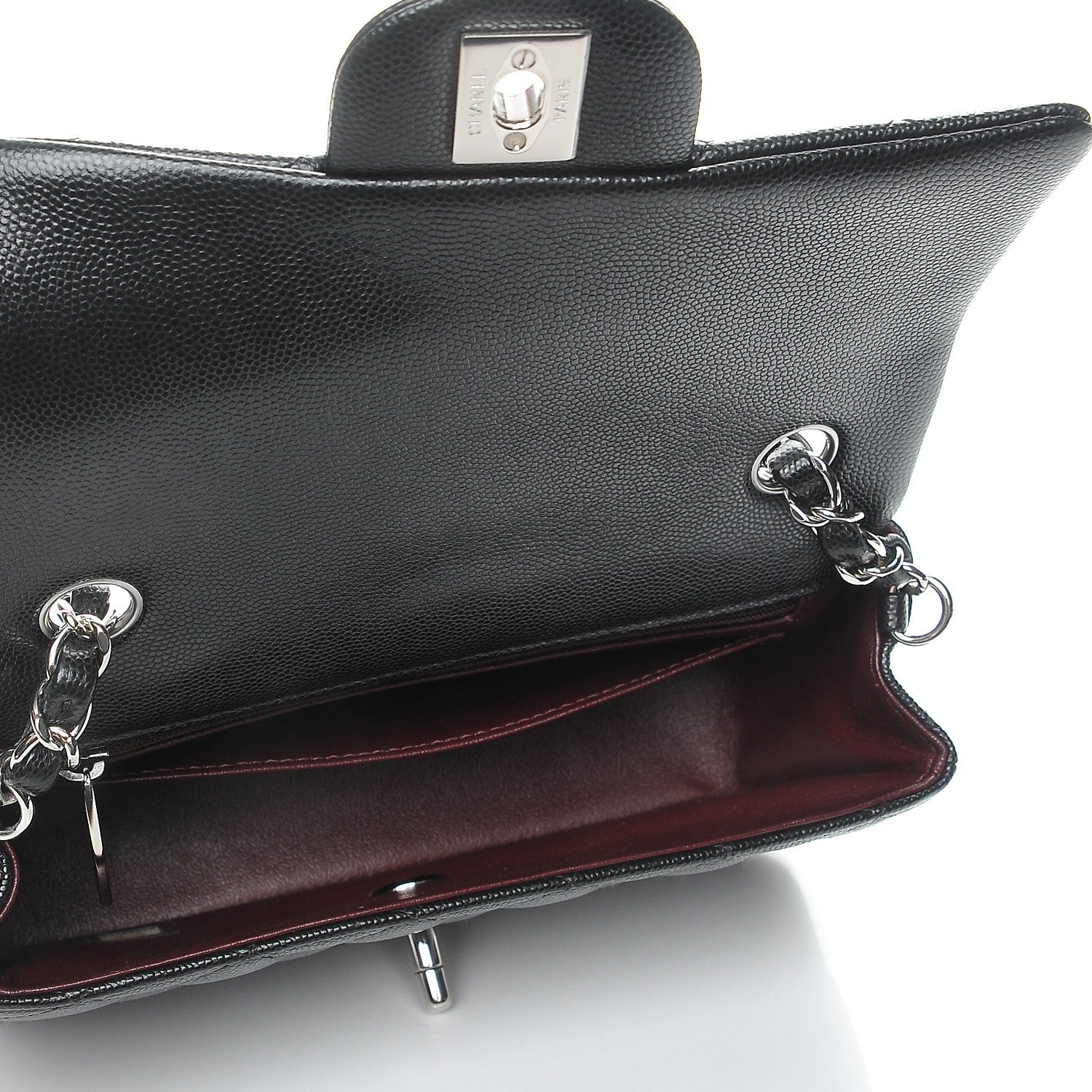 Chanel Caviar Quilted Mini Rectangular Flap Black 5 of 7