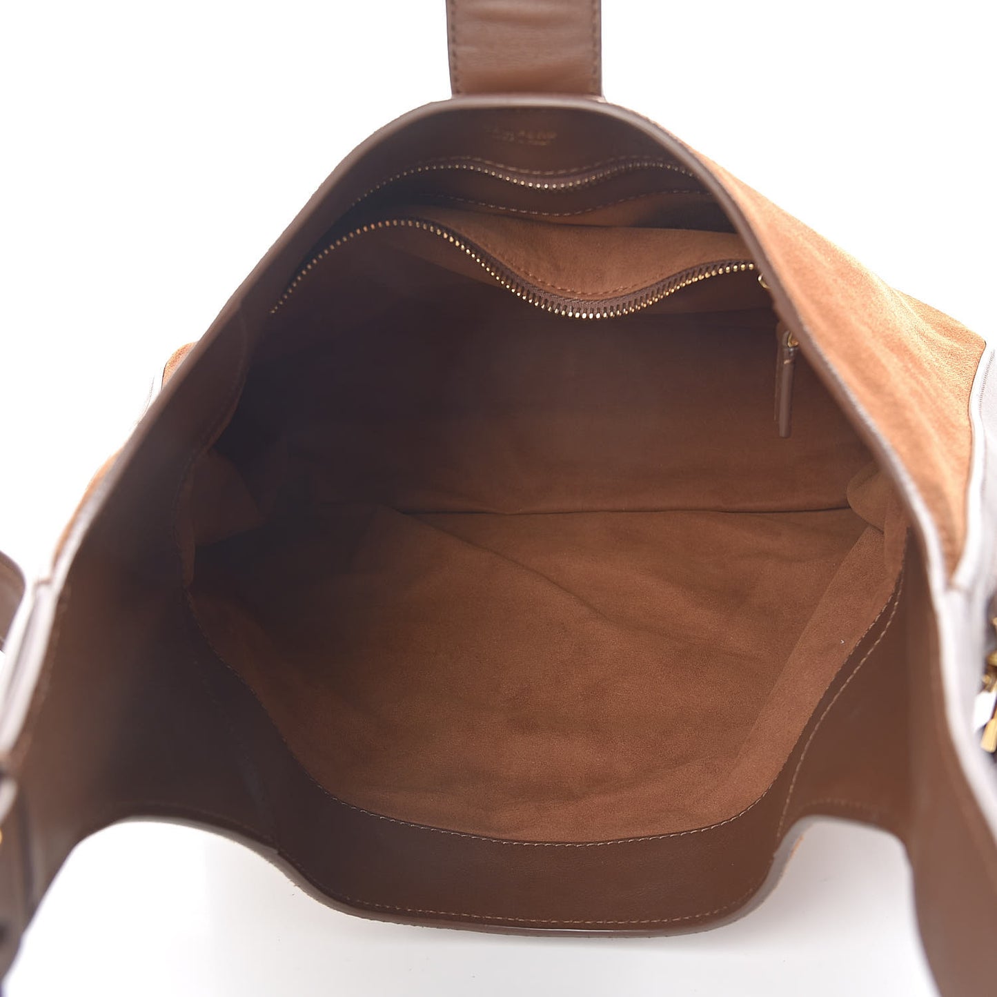 Suede Calfskin Tara Hobo Wood