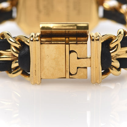 Chanel Stainless Steel Lambskin 20mm Chain Premiere Quartz Watch Gold M 6 of 6