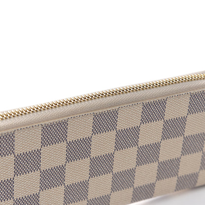 Louis Vuitton Damier Azur Clemence Wallet 8 of 9