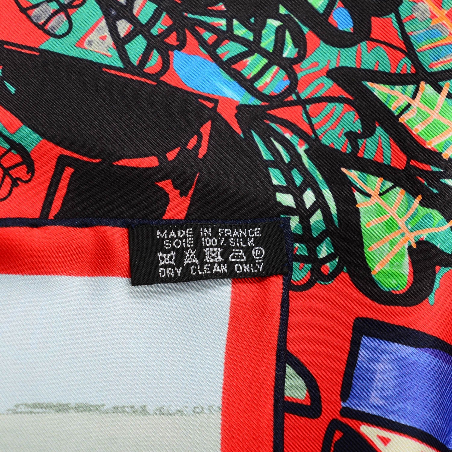 Hermes Silk Modernisme Tropical Scarf 90 5 of 5