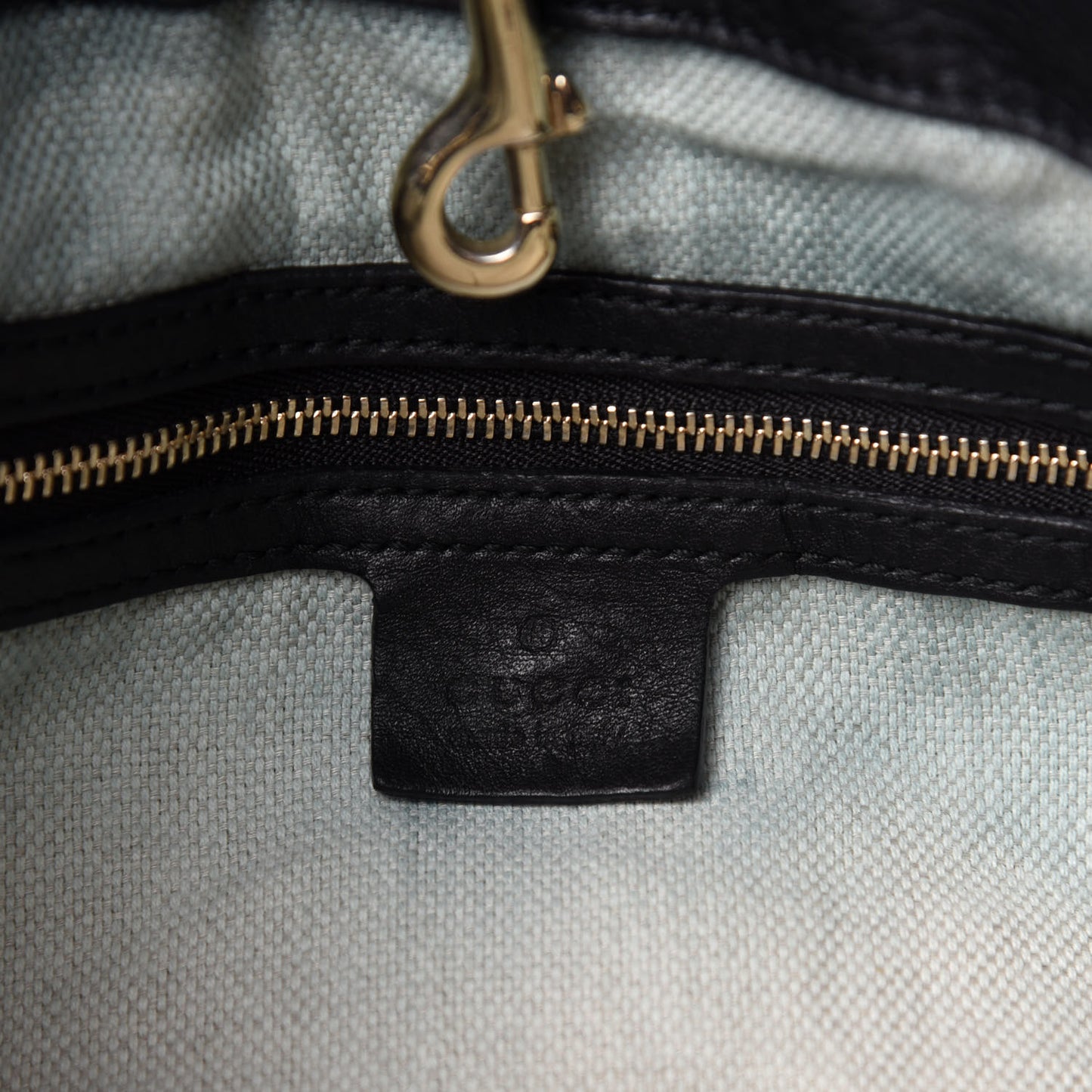Pebbled Calfskin Medium Soho Chain Shoulder Bag Black