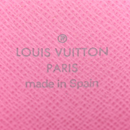 Louis Vuitton Monogram Multicolor Zippy Wallet White Litchi 6 of 10