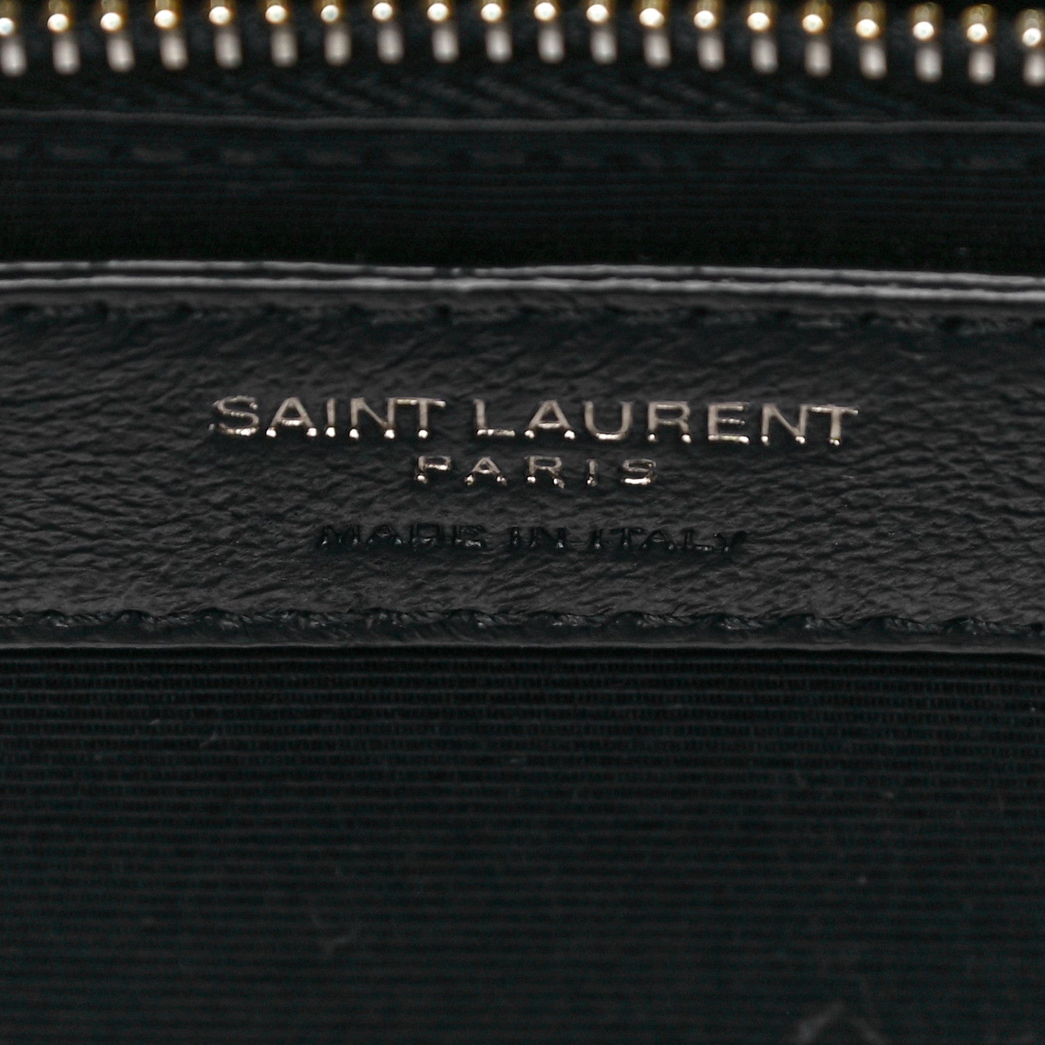Saint Laurent Grain De Poudre Mixed Matelasse Large Triquilt Monogram Satchel Dark Beige 7 of 10