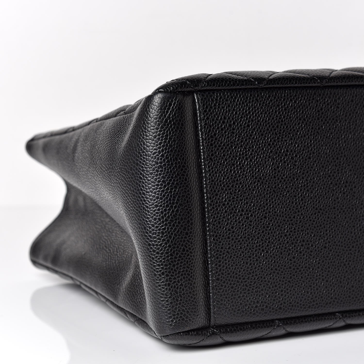 Chanel Caviar Quilted Grand Shopping Tote GST Black 5 of 9