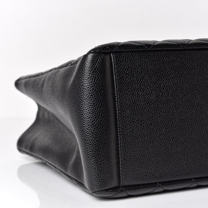 Chanel Caviar Quilted Grand Shopping Tote GST Black 5 of 9