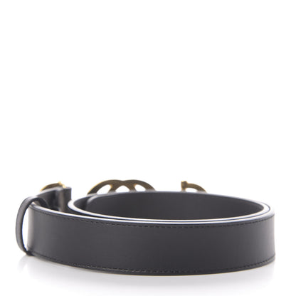 Gucci Calfskin Zumi 30mm Belt 75 30 Black 2 of 5