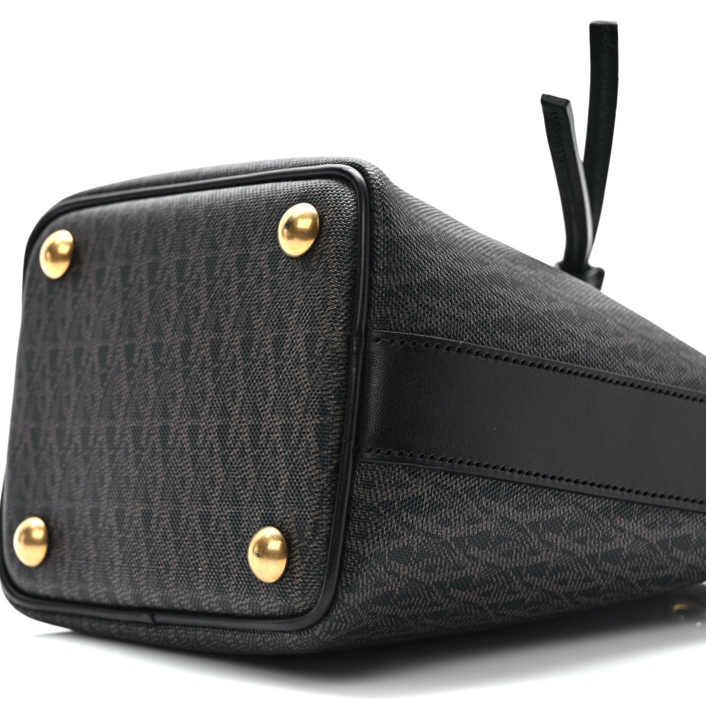 Toile Classic Monogram Emmanuelle Bucket Bag Black