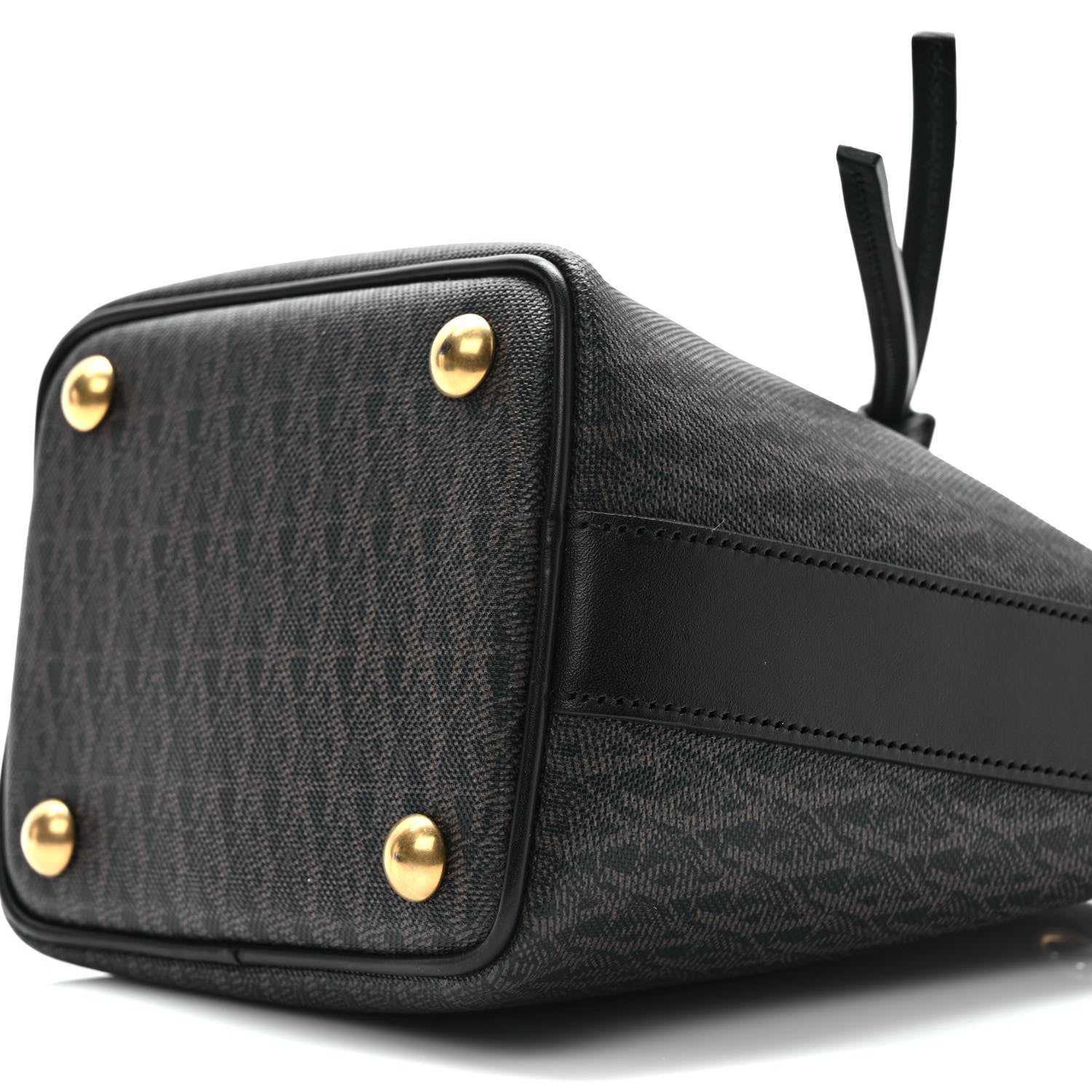 Saint Laurent Toile Classic Monogram Emmanuelle Bucket Bag Black 8 of 8
