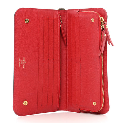 Louis Vuitton Damier Ebene Insolite Wallet Rouge 5 of 9