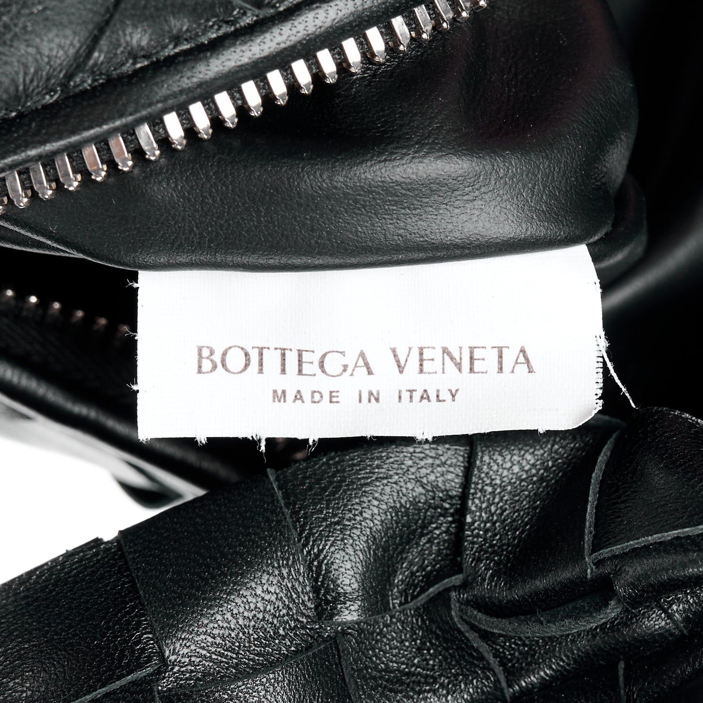 BOTTEGA VENETA Nappa Intrecciato Mini Jodie Black