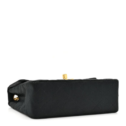 Chanel Satin Quilted Mini Square Flap Black 4 of 10