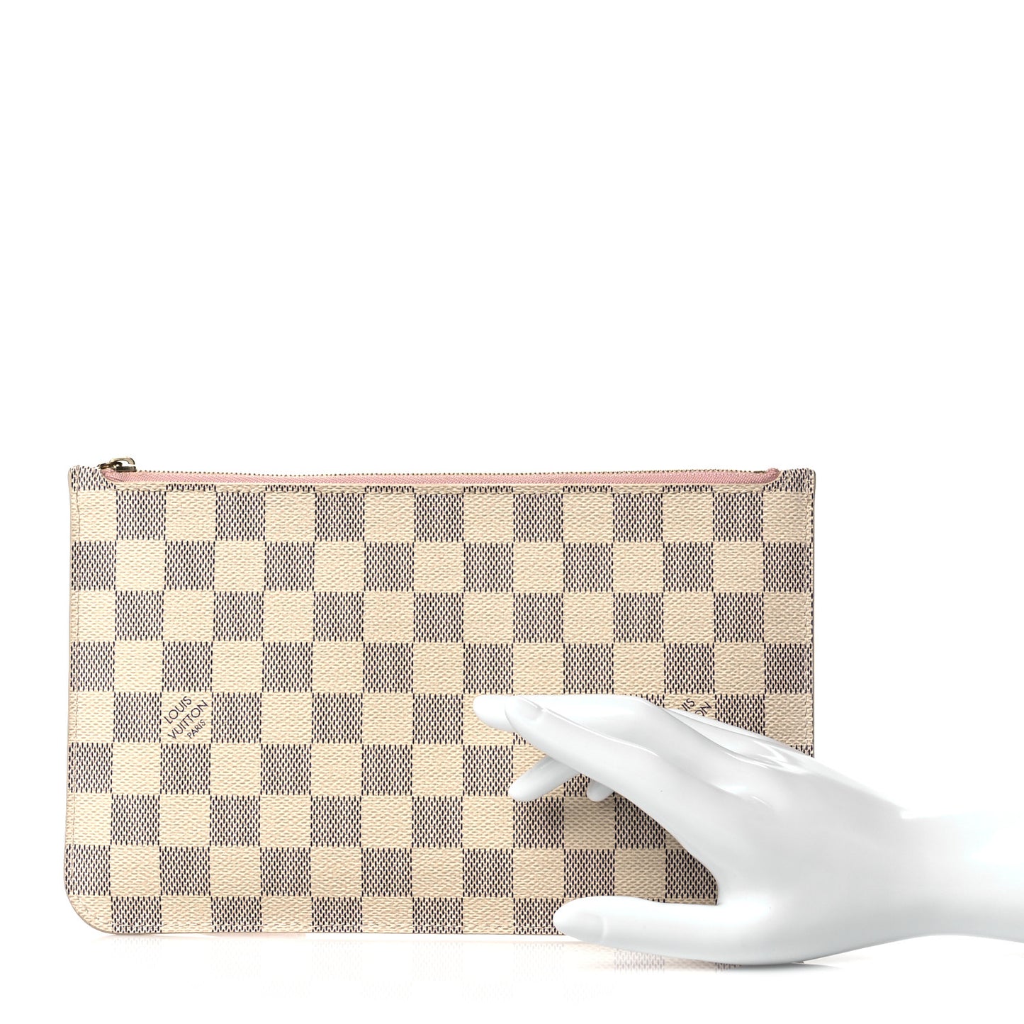 Damier Azur Neverfull MM GM Pochette Rose Ballerine