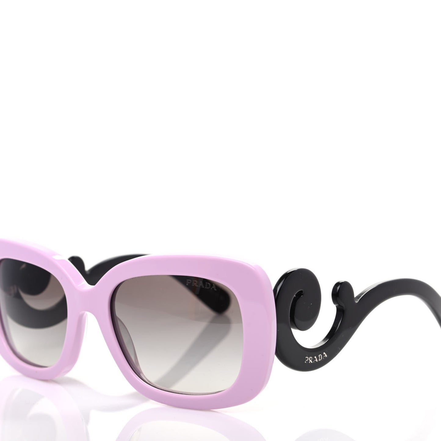 Acetate Baroque Sunglasses SPR 27O Purple Black