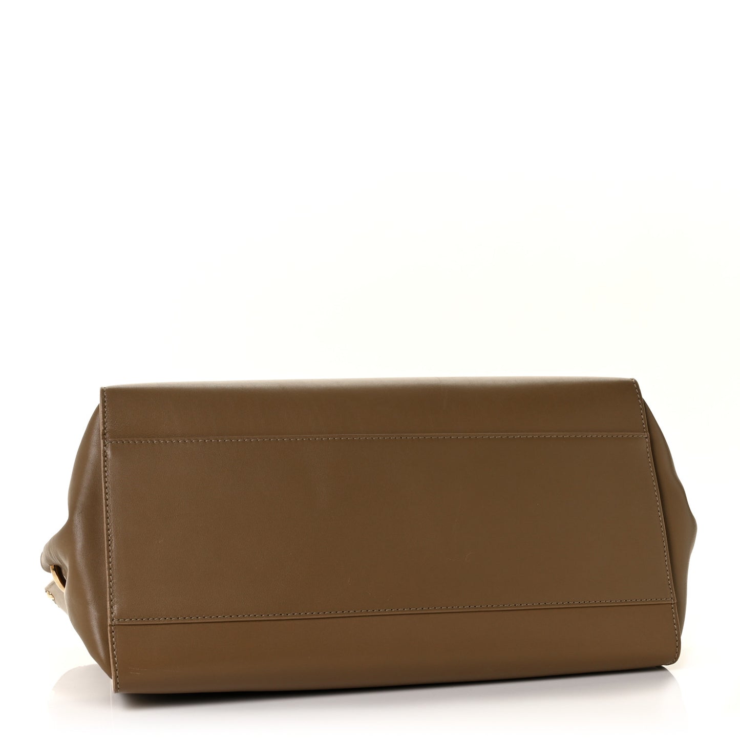 Calfskin Sofia Gancini Satchel Brown