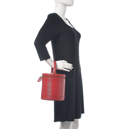 Louis Vuitton Epi Cannes Castillan Red 2 of 11
