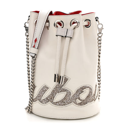 Christian Louboutin Calfskin Marie Jane Bucket White 1 of 9
