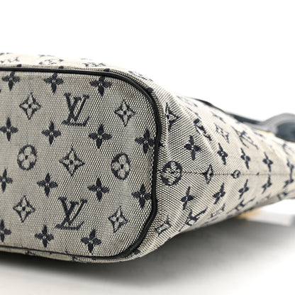 Louis Vuitton Mini Monogram Lucille PM Blue 10 of 11