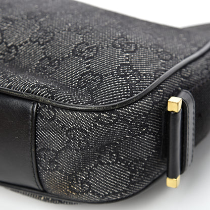 Gucci Denim Monogram Shoulder Bag 9 of 16