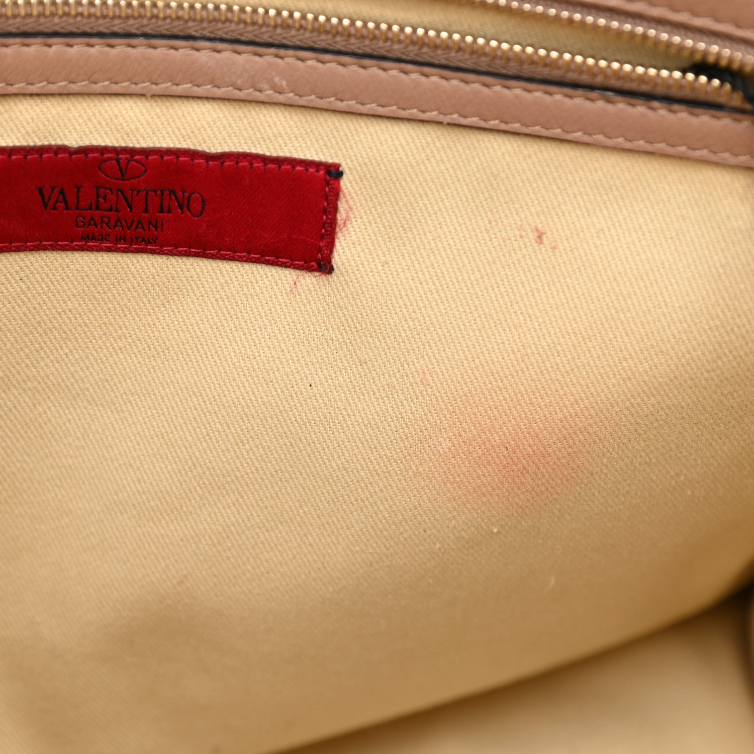 Valentino Garavani Vitello Rockstud Dome Shopper Alpaca 8 of 14