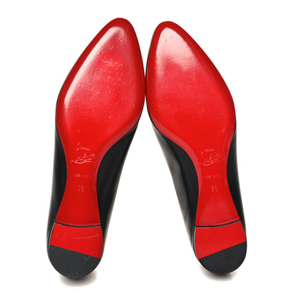 Christian Louboutin Shiny Nappa Eloise Flats 36 Black 5 of 9