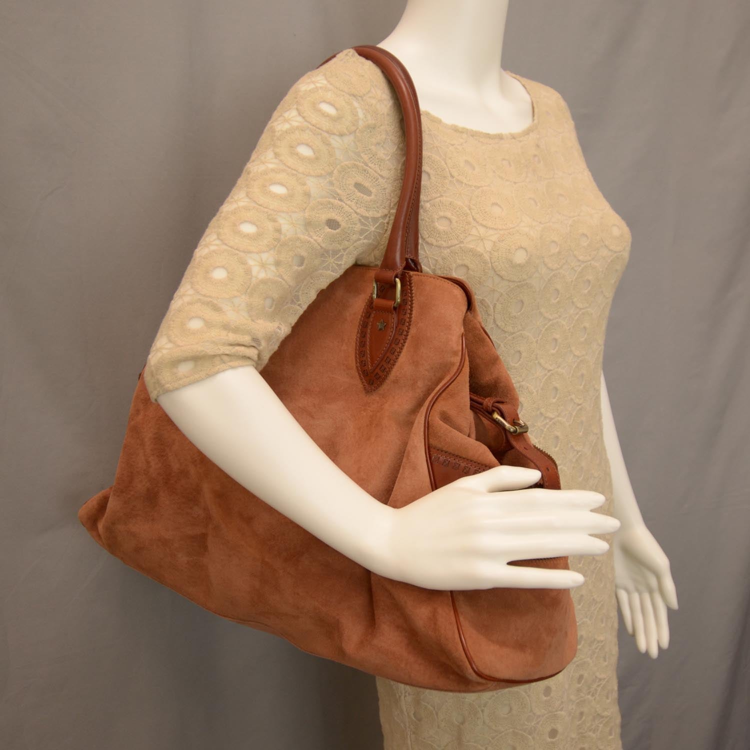 Fendi Suede Bag De Jour Paprika 2 of 7