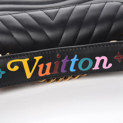 Louis Vuitton Calfskin New Wave Chain PM Black 7 of 9