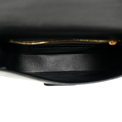Celine Grained Calfskin Small Trotteur Black 5 of 10