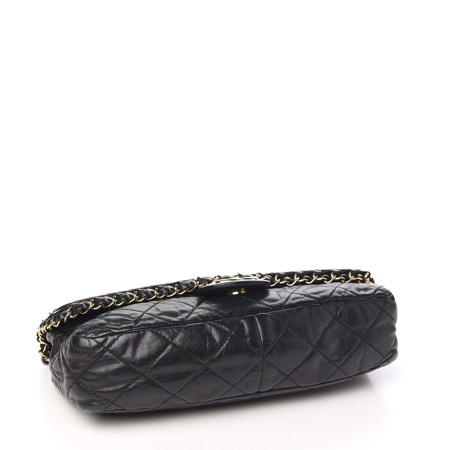 Chanel Calfskin Quilted Medium Chain Me Flap Black 3 of 11
