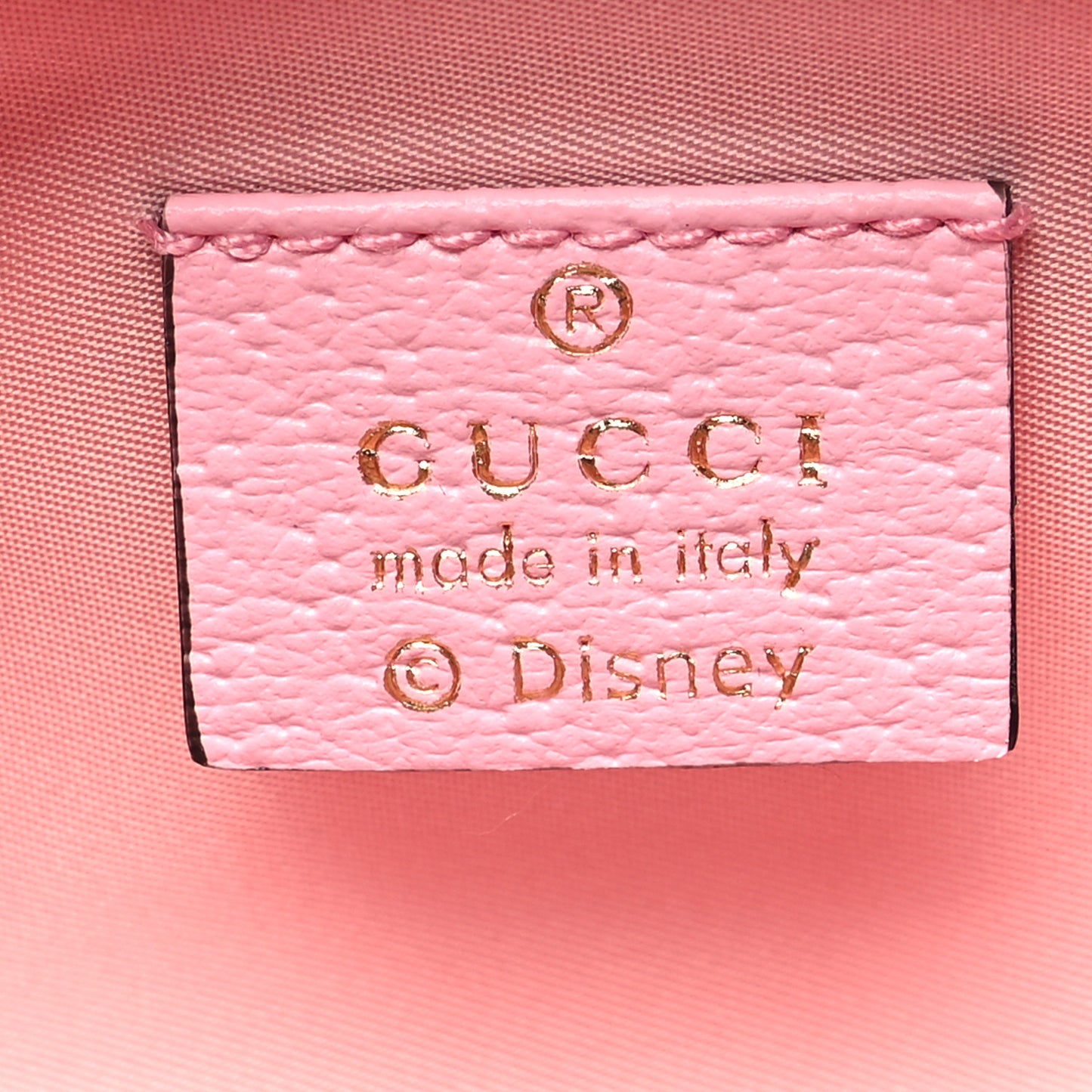 X DISNEY GG Supreme Monogram Daisy Duck Pencil Case Pink
