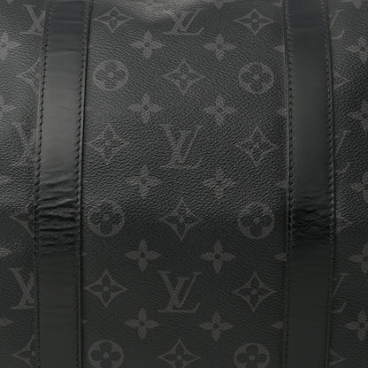 Louis Vuitton Monogram Eclipse Keepall Bandouliere 55 7 of 19