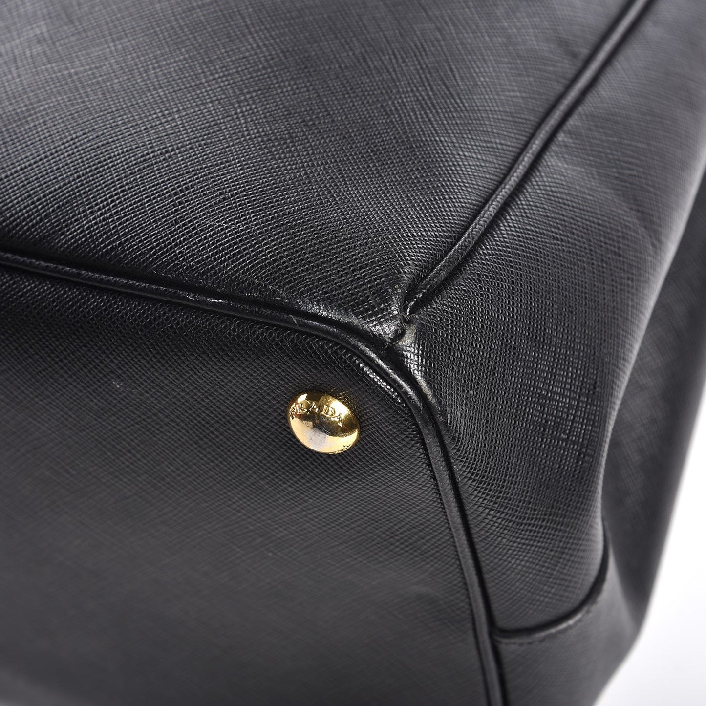 Saffiano Lux Large Tote Nero Black
