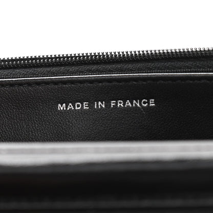 Chanel Lambskin Quilted Wallet On Chain WOC So Black 7 of 14