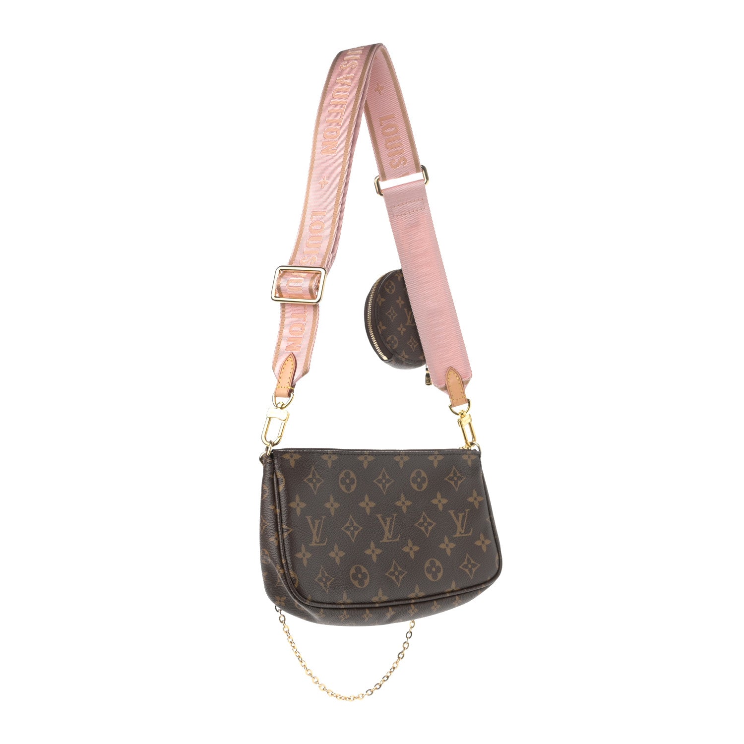 Louis Vuitton Monogram Multi Pochette Accessories Rose Clair 3 of 12
