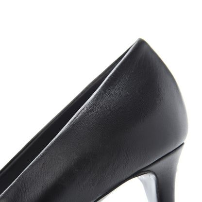 Chanel Lambskin CC Pumps 40.5 Black 11 of 13