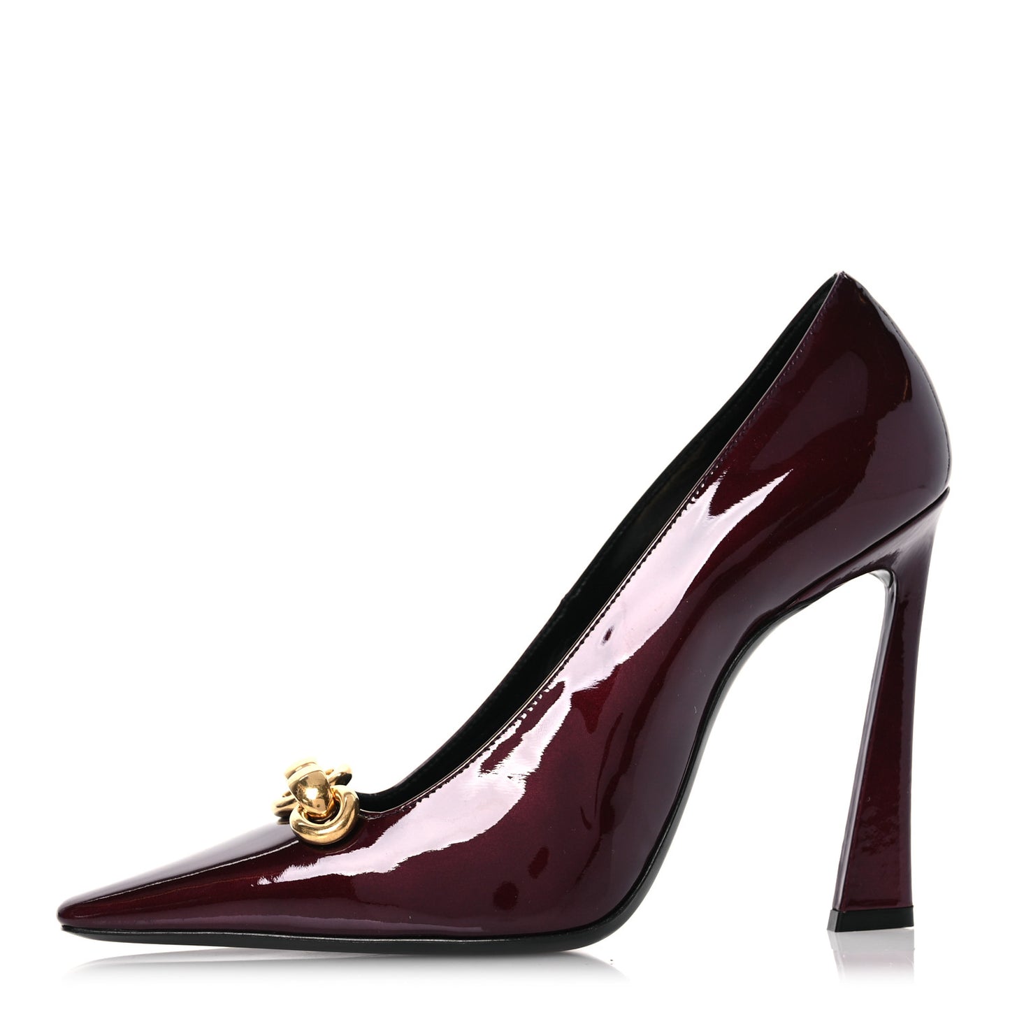 Patent Severine Pumps 38 Deep Bordeaux