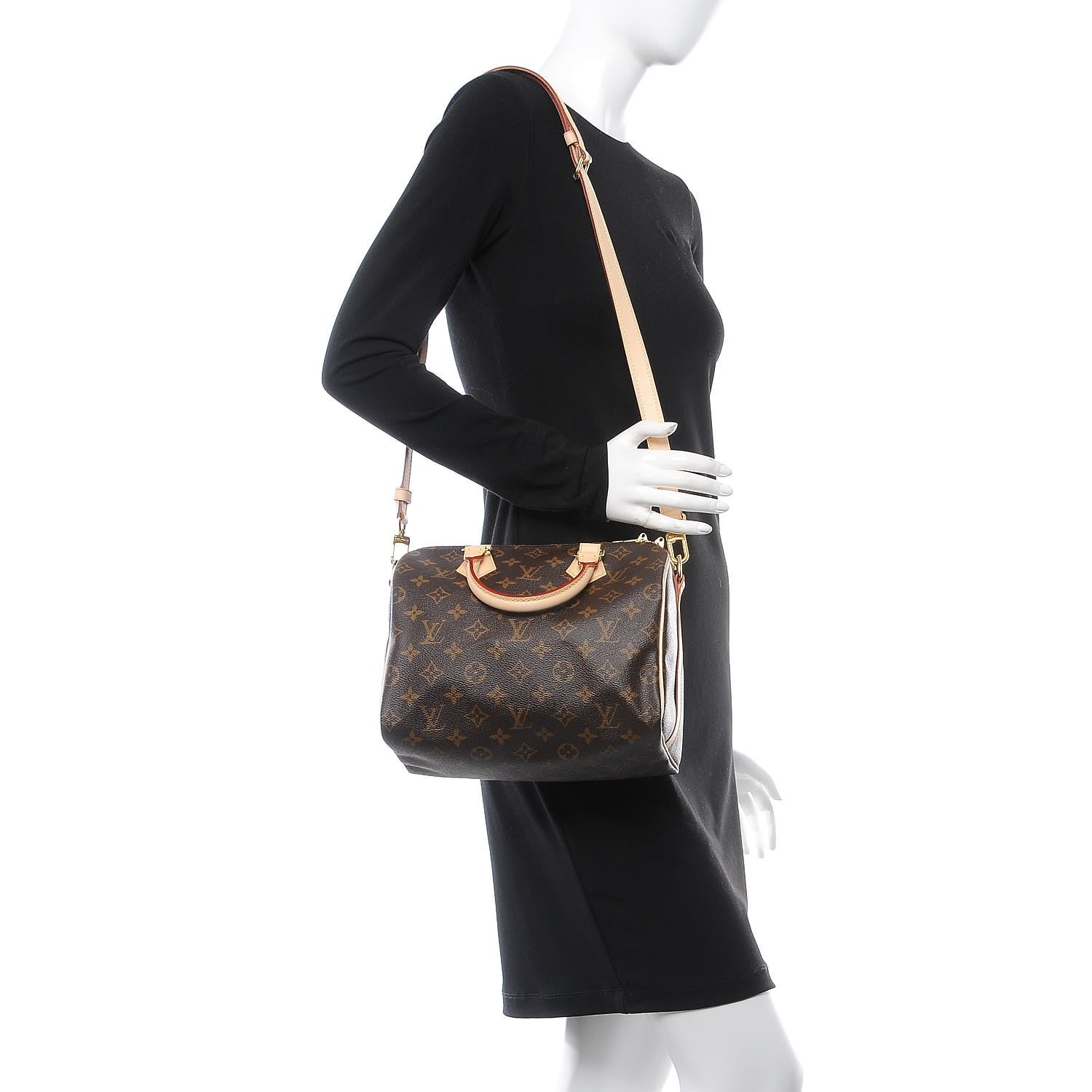 Louis Vuitton Monogram Speedy Bandouliere 25 2 of 8