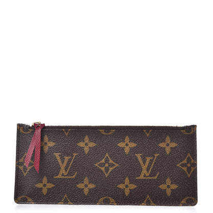 Louis Vuitton Monogram Josephine Wallet Zippered Insert Fuchsia 1 of 7