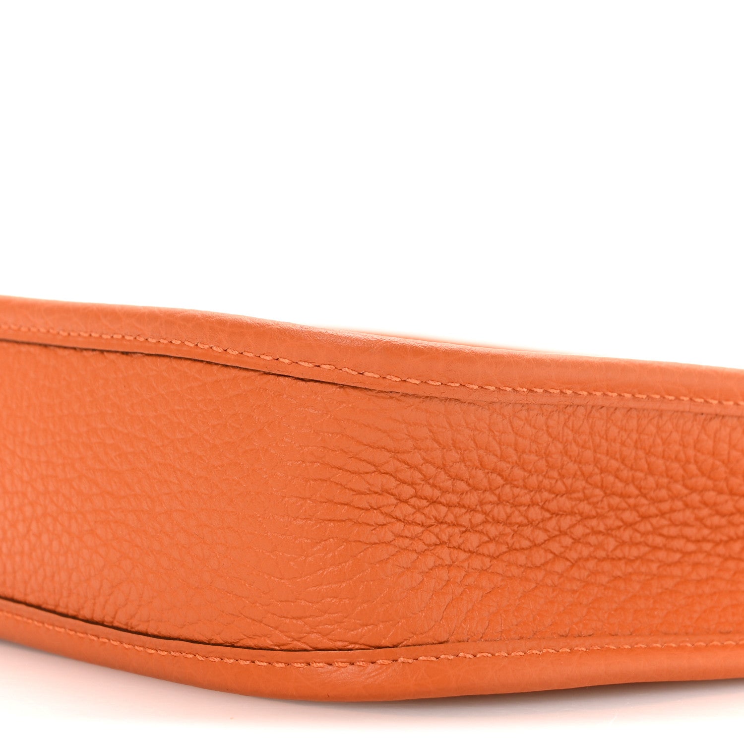 Hermes Taurillon Clemence Evelyne TPM Orange 10 of 10