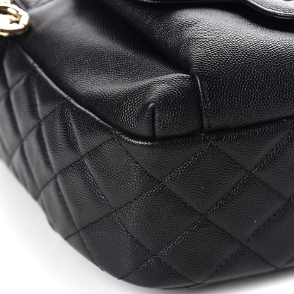 Chanel Caviar Quilted Large CC Day Backpack Black 9 of 11