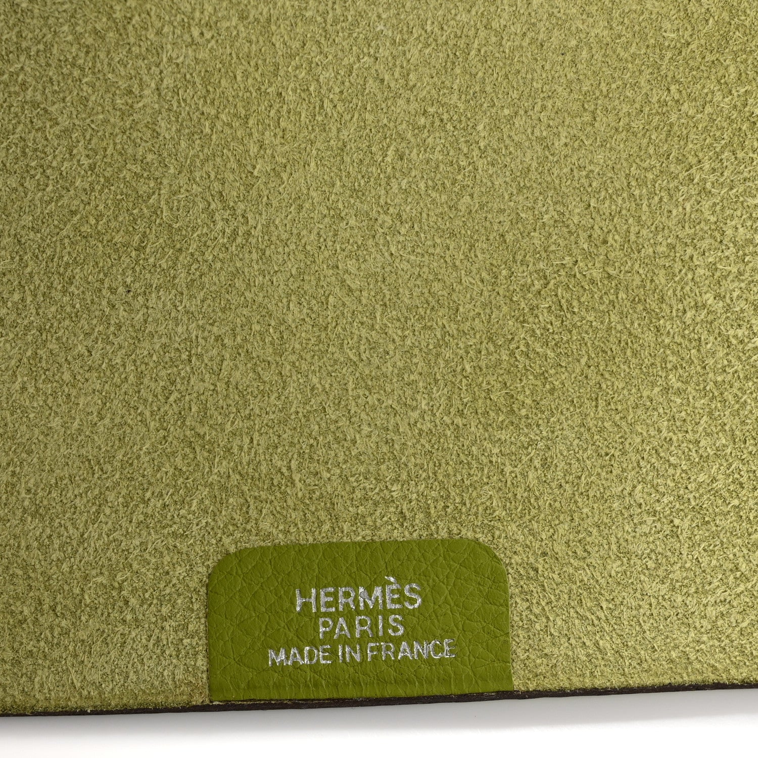 Hermes Togo Ulysse PM Notebook Cover Vert Anis 6 of 8