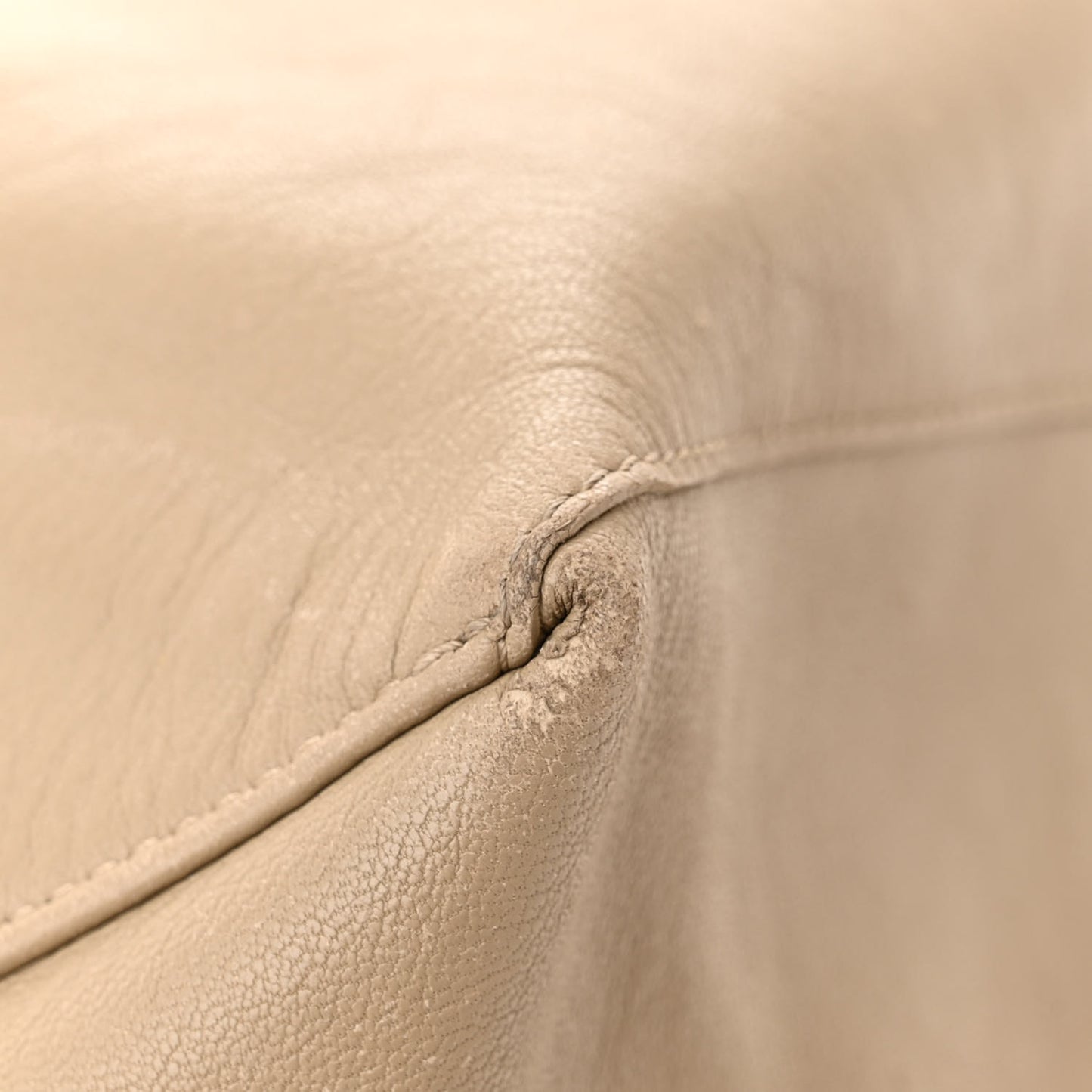 Lambskin Horizontal Cabas Beige