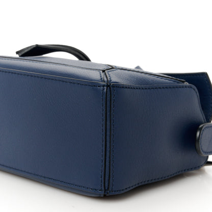 Loewe Calfskin Mini Puzzle Bag Blue 11 of 11