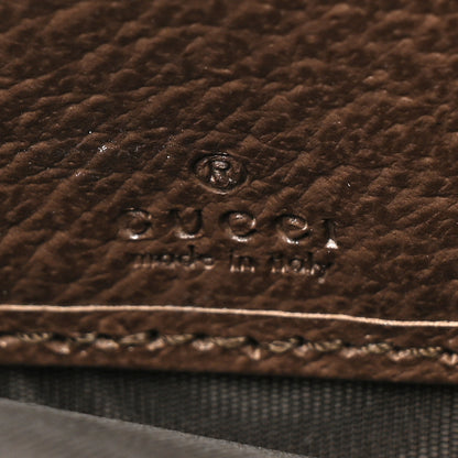 Gucci GG Supreme Monogram Web Geometric Ophidia Zip Around Wallet Beige Multicolor Brown Sugar 9 of 13